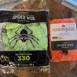 Halloween Spider Webs