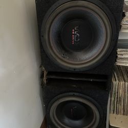 Speakers 15” W Amp
