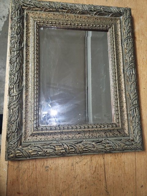 Antique French Ornate Wall Mirror 

