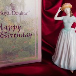 Royal Doulton doll figurine "Happy Birthday"