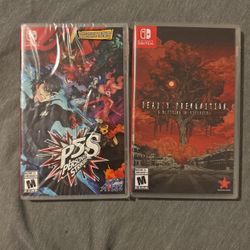 2 Nintendo Switch Games Sealed 