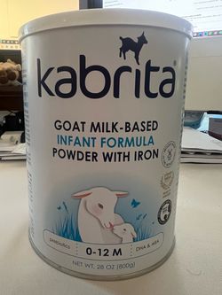 Kabrita Goat Milk Based Infant Formula  28 oz Iron Prebiotics Exp 04/23/2027