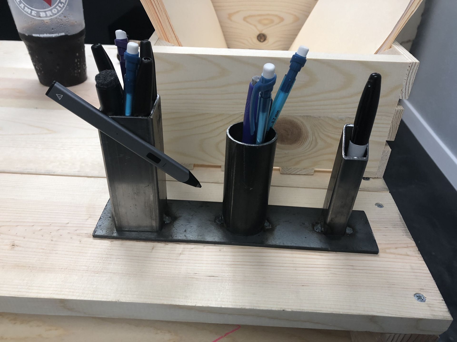 Pen and pencil holder