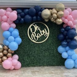 Baby Shower - Balloons - Happy Birthday 