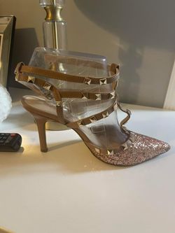 BCBGeneration Rose Gold Heels