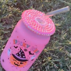 HALLOWEEN RHINESTONE CUP