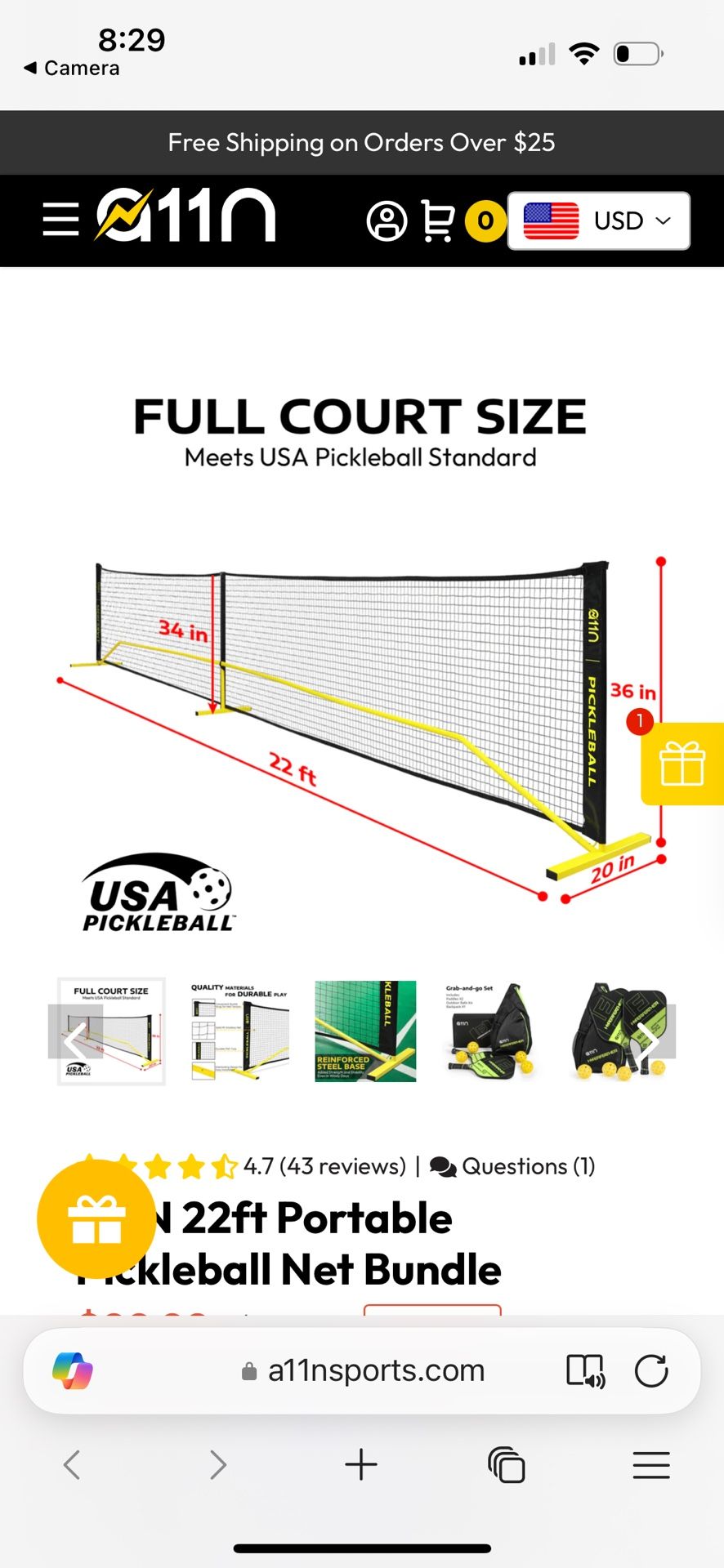 Pickleball Fence