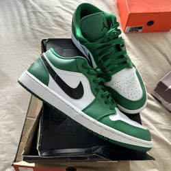 Pine Green Jordan 1 Low Size 13
