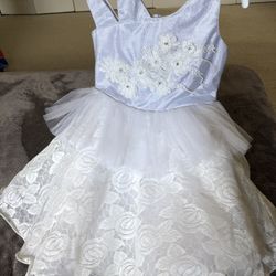 Toddler Girl White Dress