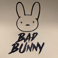 Bad Bunny Glittery Shirt