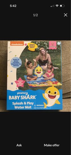 Baby Shark Splash and Play Water Mat