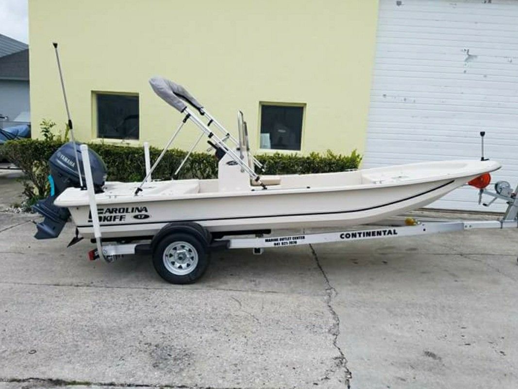 2018 Carolina Skiff JV17 w/ Yamaha 40