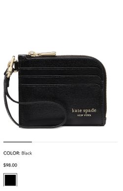 Kate Spade Devin Saffiano Leather Coin Card Case Wristlet