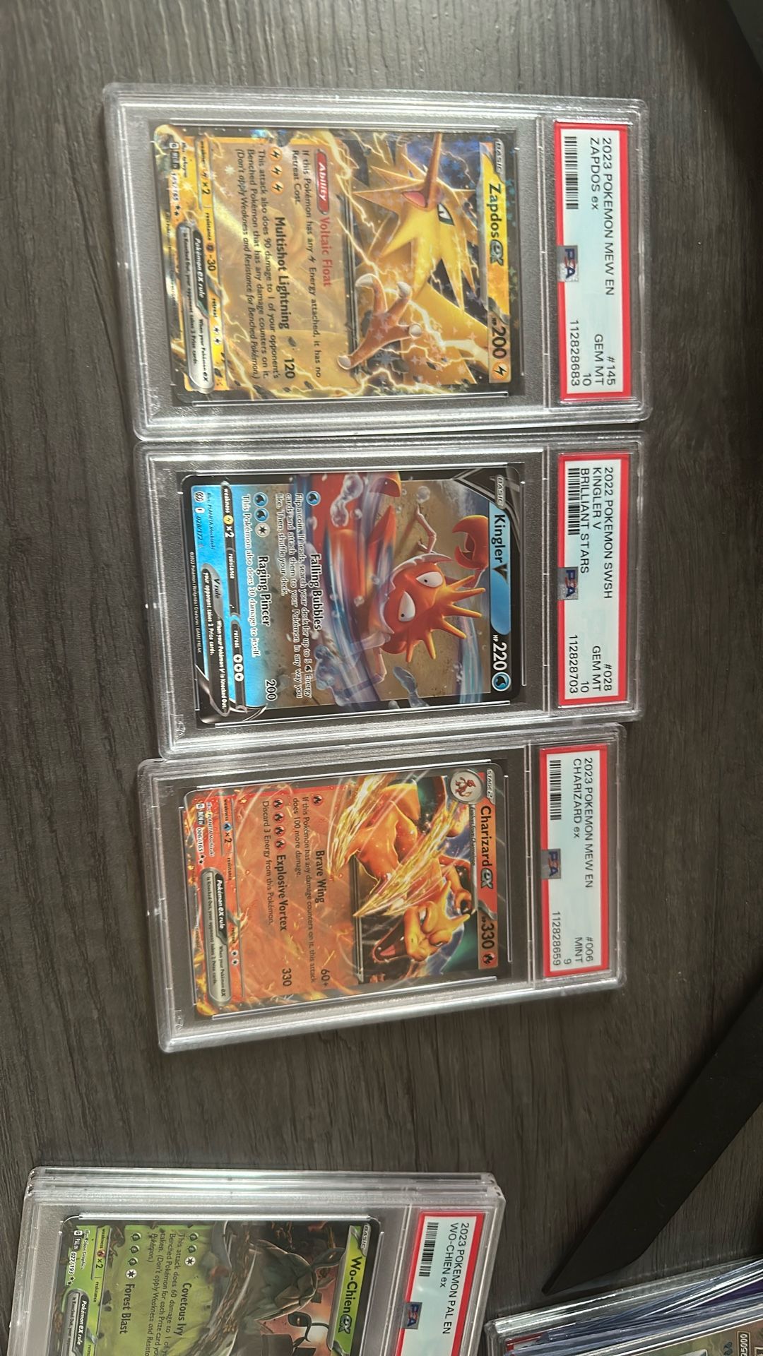 PSA English Pokemon Slabs