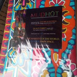2 Packages Of Colorful Mudhut Drape Panels- New