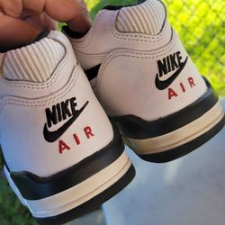 NIKE AIR FLIGHT 89 GS White/Black-Wolf Grey Kids Shoes HF0406 102