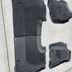 Rubber Floor Mats  For Ram 1(contact info removed)-2024