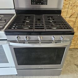 Whirlpool 5 Burner Stainless Steel Gas Stove Range Estufa 