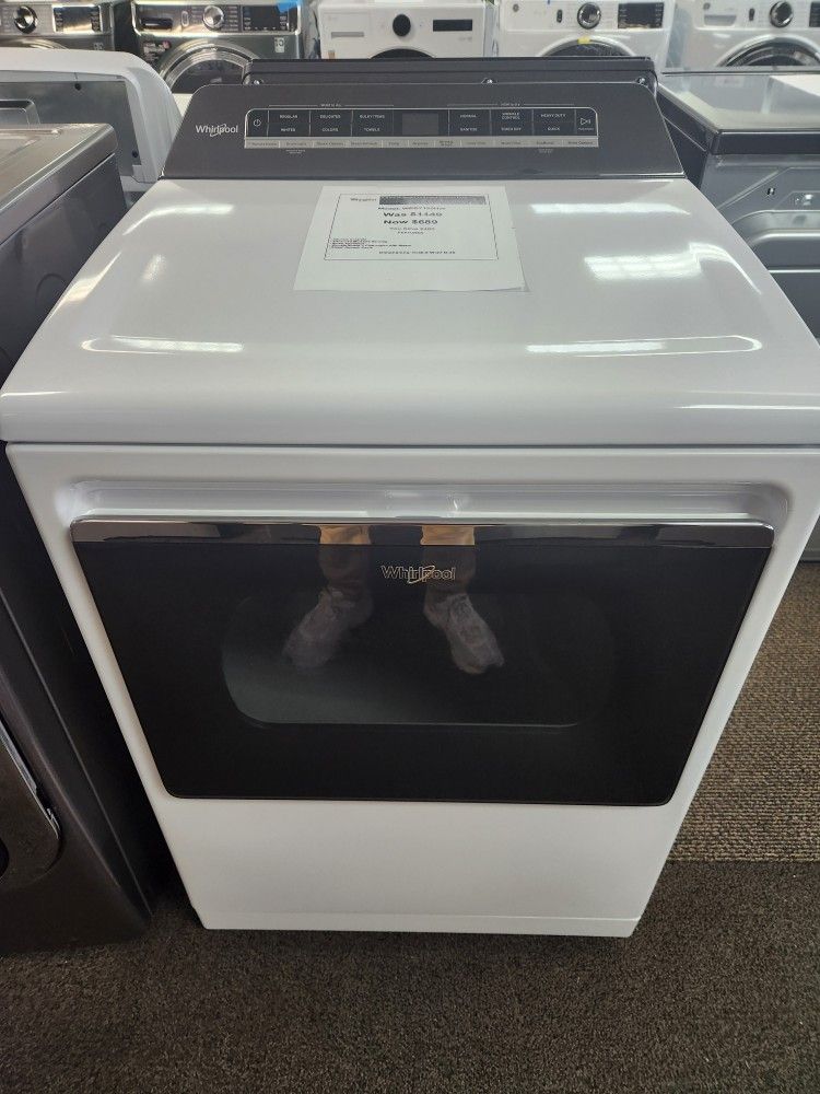 7.4 cu.ft. Smart Top Load Electric Dryer