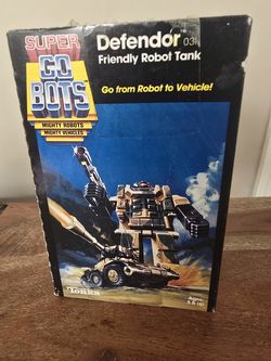 Vintage Tonka Super GoBots Defendor #031 Friendly Robot Tank