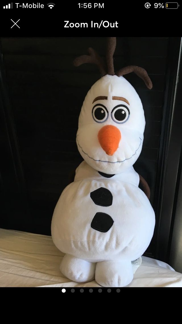 Disney Large Frozen's Olaf Stuffed Animal