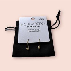 14k Gold Plated Sterling Silver Sugarfix Earrings