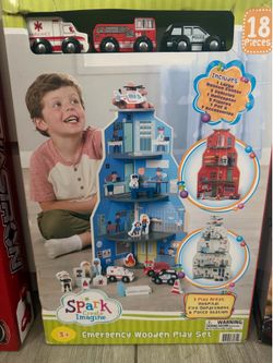 Emergency Woden play set