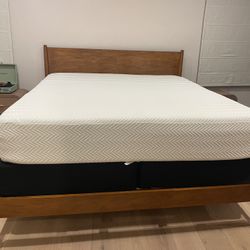 Living Spaces Cal King Alton Wood Bedframe