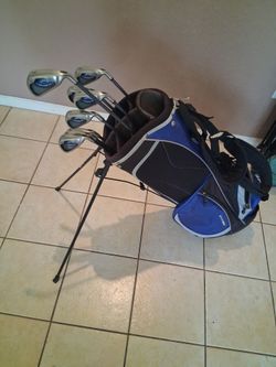 Mint callaway x 16 irons nike driver and stand bag