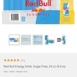 Sugar Free Redbull 8 Oz 24pack