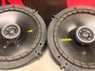 Kicker speakers pair x2