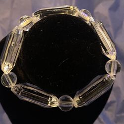 Acrylic “ice” Stretch Bracelet 
