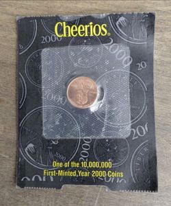 Cheerios Year 2000 First-Minted Lincoln Penny