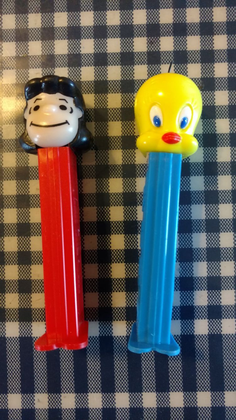 Tweety Bird and Lucy Pez dispensers