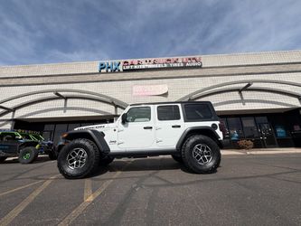 Jeep wrangler WHEELS TIRES Leveling & Lift kits accessories lights side steps installations. Alignments(We Finance)