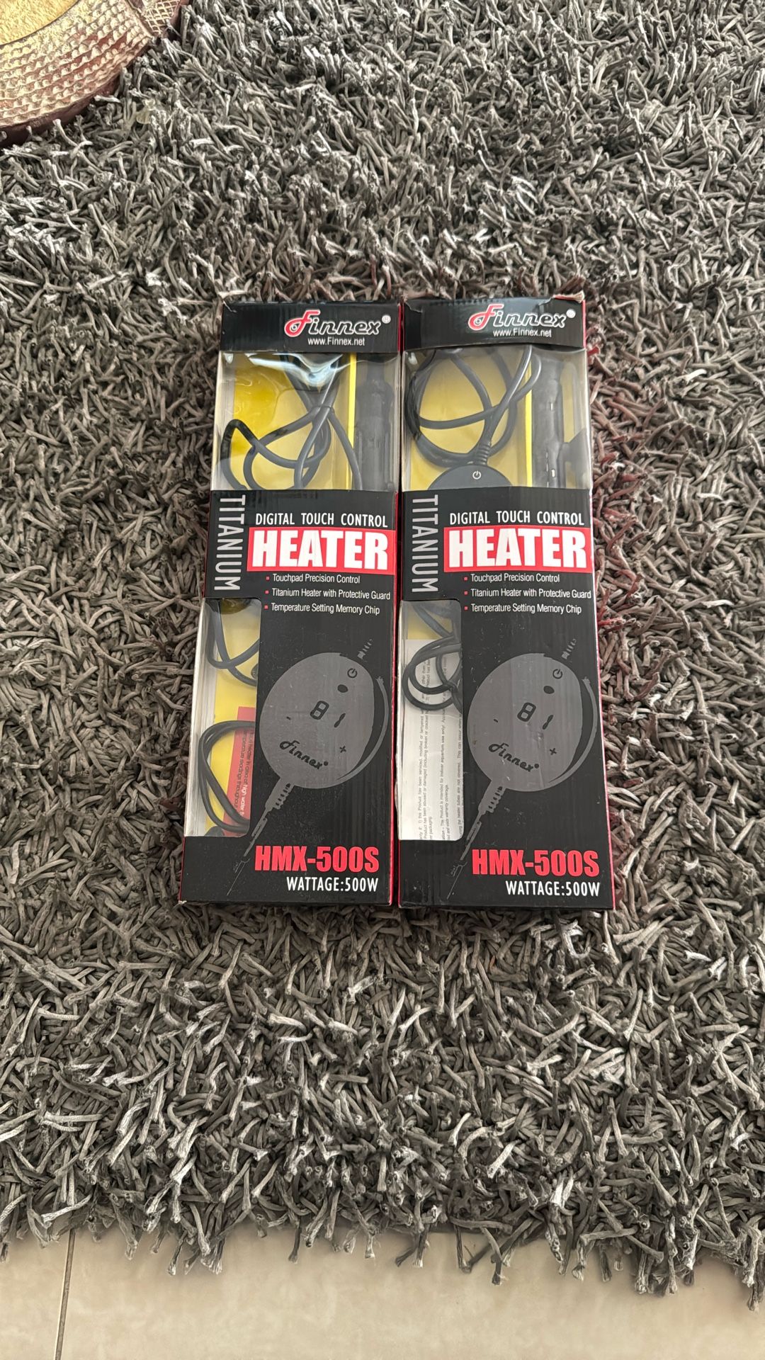 Duel Aquarium Reef Finnex Titanium Heaters