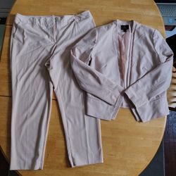 Women's Blush Pink Pantsuit 