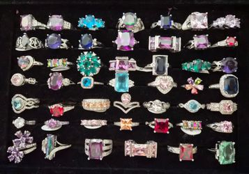 Lot of 48 Rings sold as a complete set