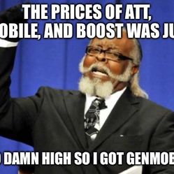 Phone Bill "Too Damn High" COME SEE ME!! $50
