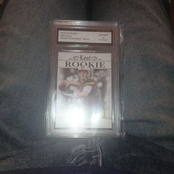 1st Graded Gem Mint 10 2018 Leaf Draft Josh Allen Rookie Card 