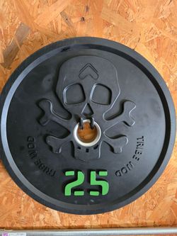 Tribe-Wod 25 lb. Bumper Plates (2) brand new