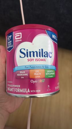 Similac soy Isomil baby formula