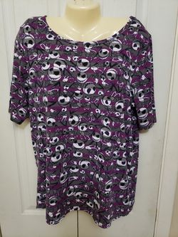 Lularoe nightmare before christmas Top 2XL