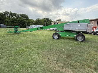 Genie S-80 Aerial Boom Lift 4x4