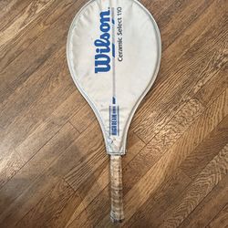 Tennis racket, Wilson ceramic select 110
