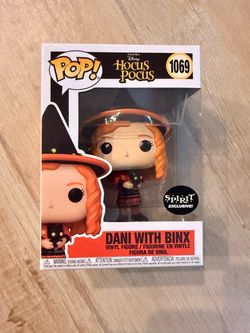 Dani with binxs pop funko