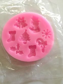Placa de navidad 🎄 para fondant