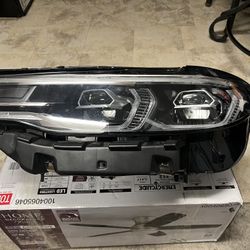 2019 2020 2021 2022 BMW X7 Left LH Driver Full LED Headlight OEM 19 20 21 22