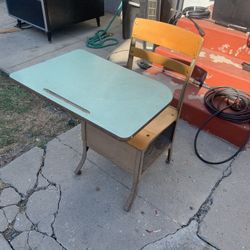 Vintage Childrens Desk 
