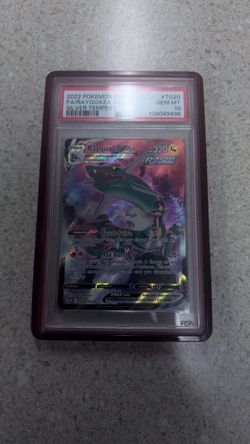 PSA 10 Rayquaza VMAX FA Silver Tempest TG20